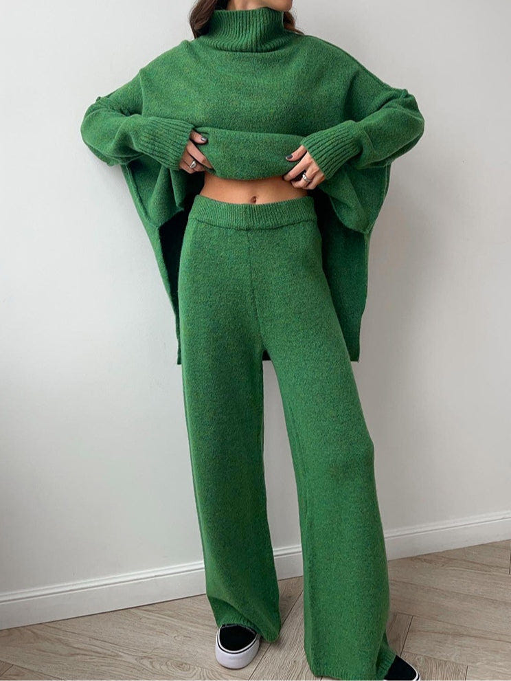 Conjunto de suéter de punto acogedor Sofia