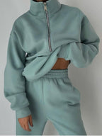 Conjunto de sudadera de forro polar Liam