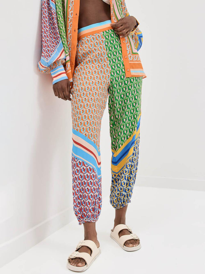 Pantalones Bombachos Lila