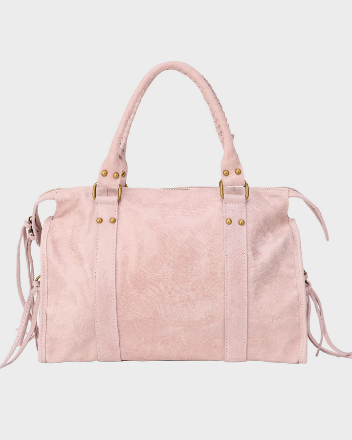 Vanilla Pink Laptop Tote Bag with Inner Phone Pocket