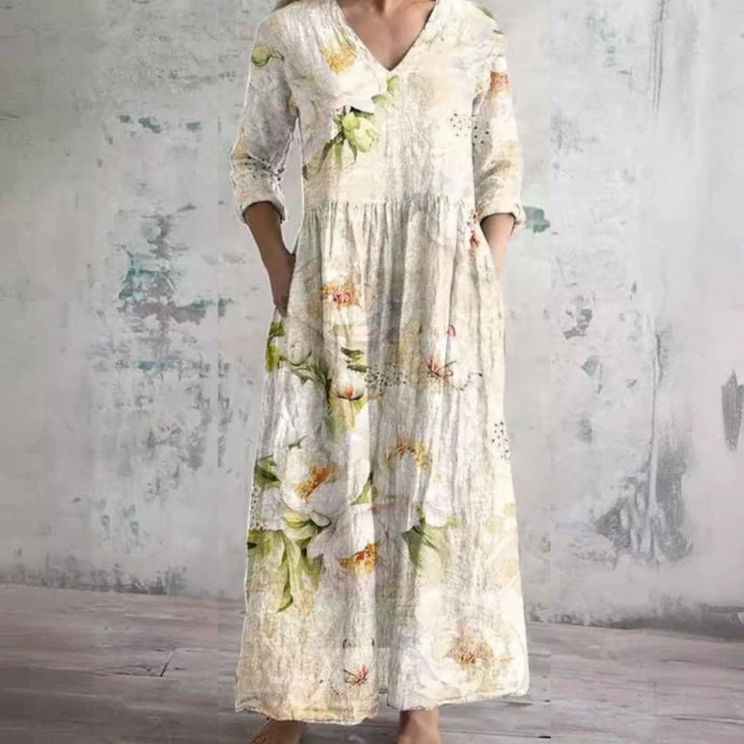 Anne™ | Vestido floral de verão