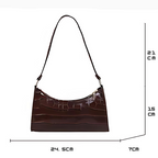 Olivia - Bolso de cuero brillante
