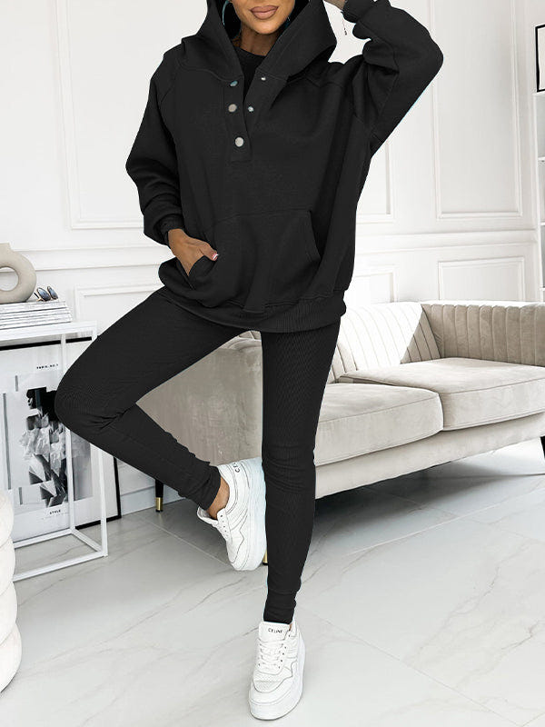 Conjunto de sudadera de tres piezas Sophie
