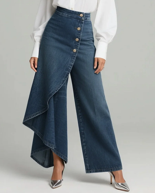 Ashley | Pantalones vaqueros cruzados