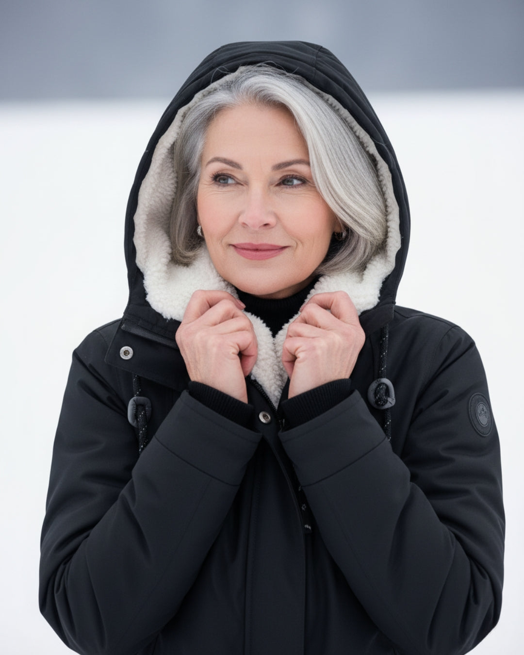 Parka alpine en sherpa