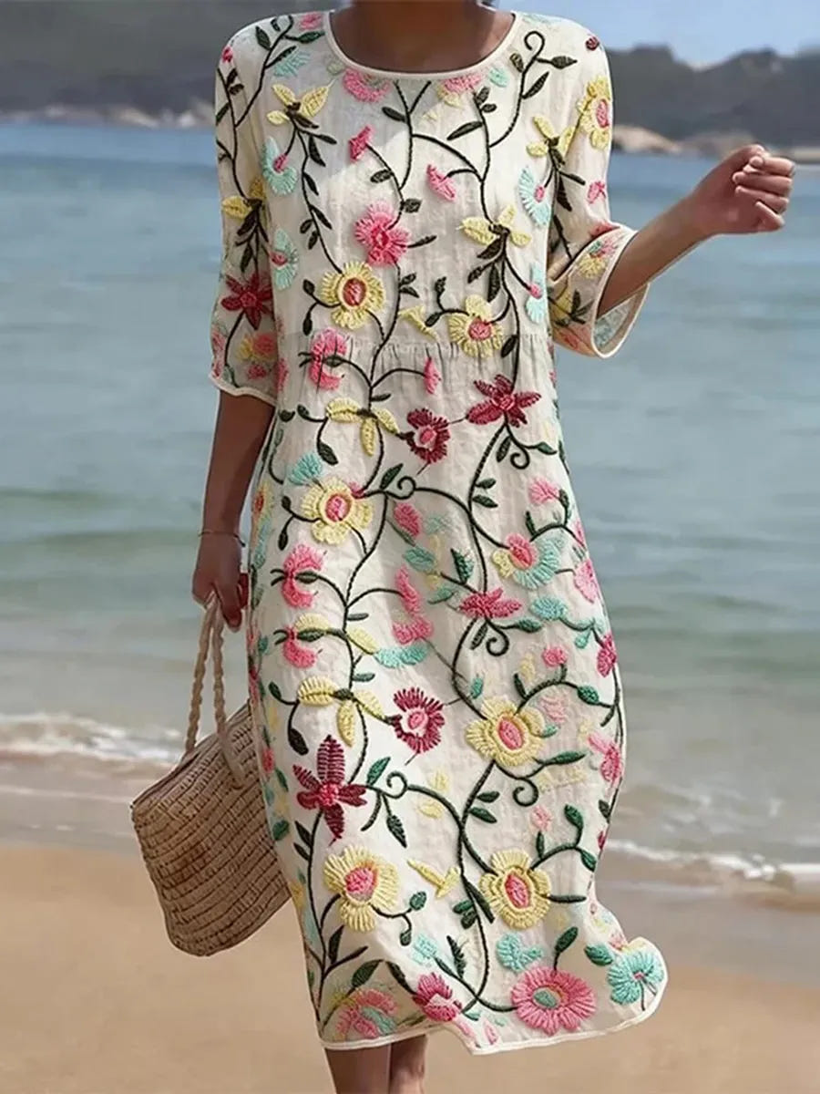 Rebecca | Robe à motifs floraux pour femme