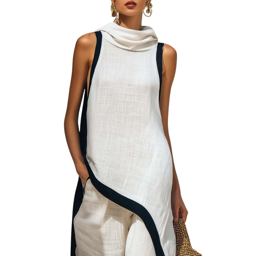 Leonora | Traje elegante de lino