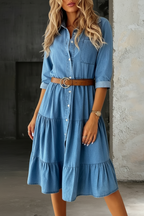 Barbara | Vestido vaquero elegante e informal
