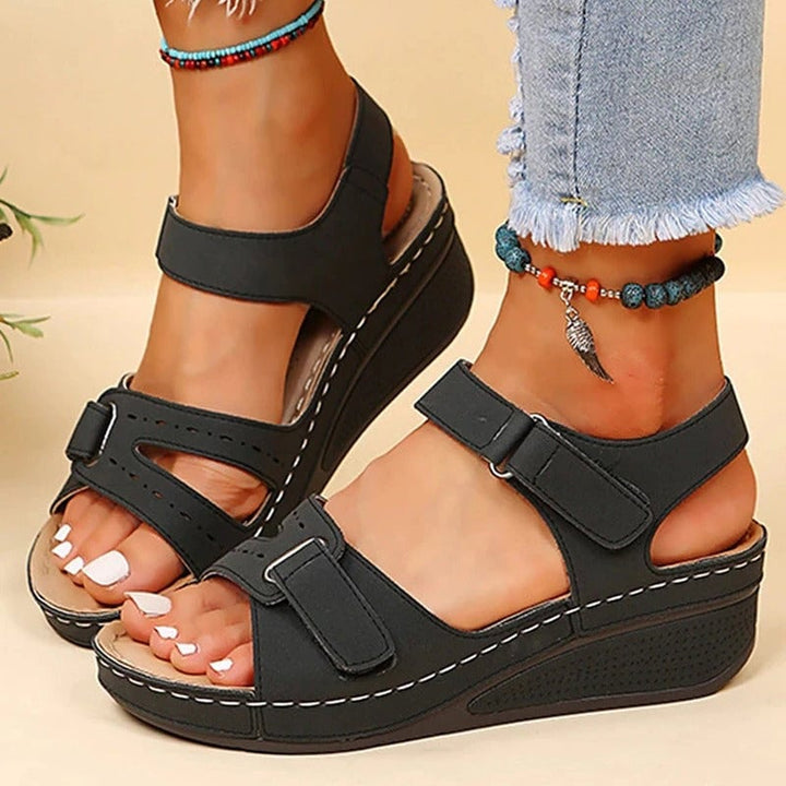 Helene - Sandalias con tiras de confort ajustables
