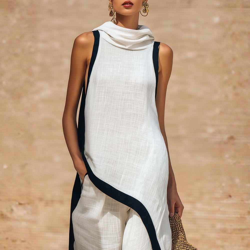 Leonora | Traje elegante de lino