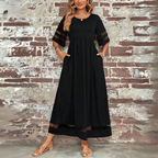 Aubrey | Vestido midi favorecedor que estiliza el abdomen