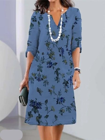 Eleanor | Robe florale à volants superposés