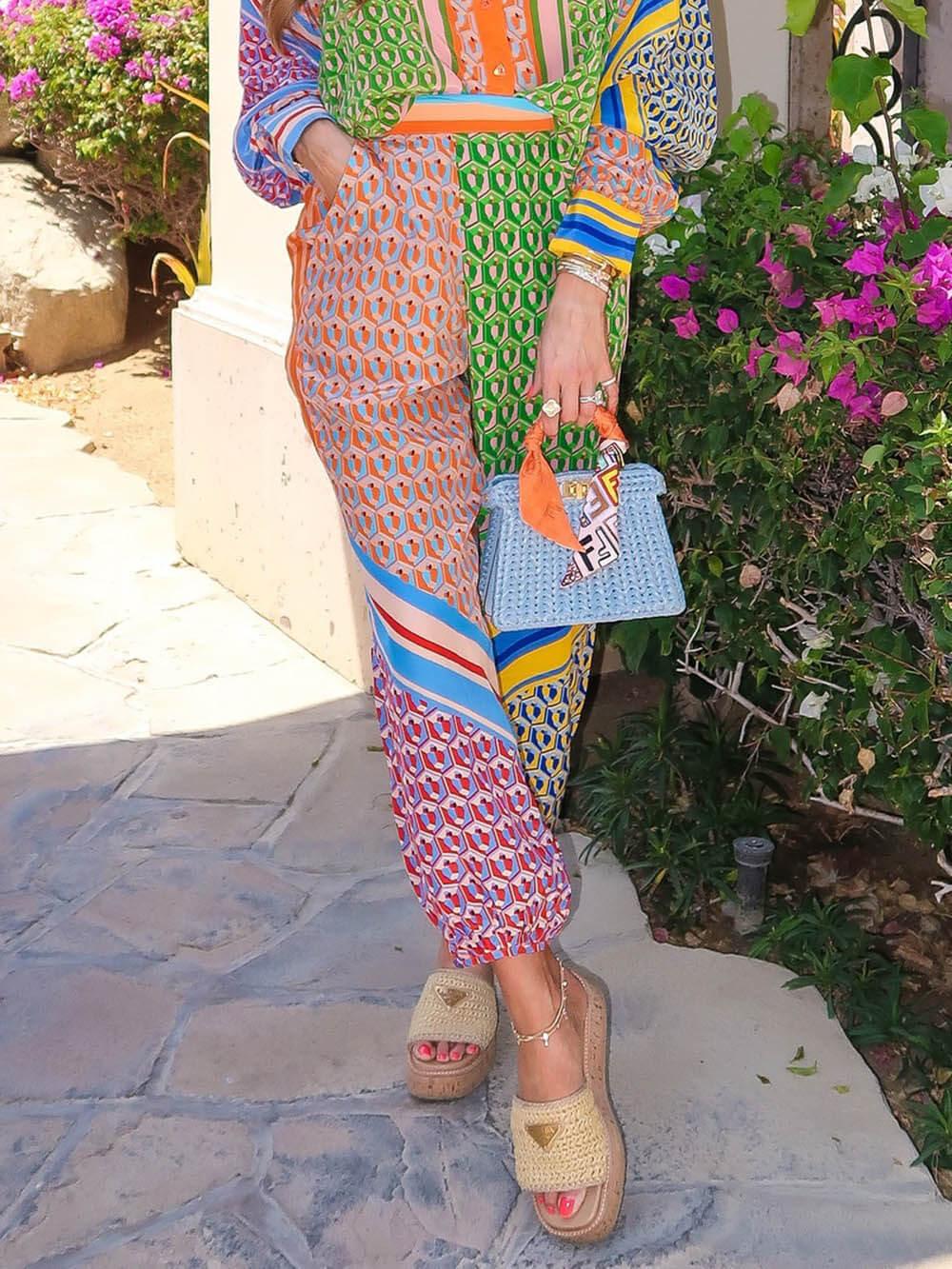 Pantalones Bombachos Lila