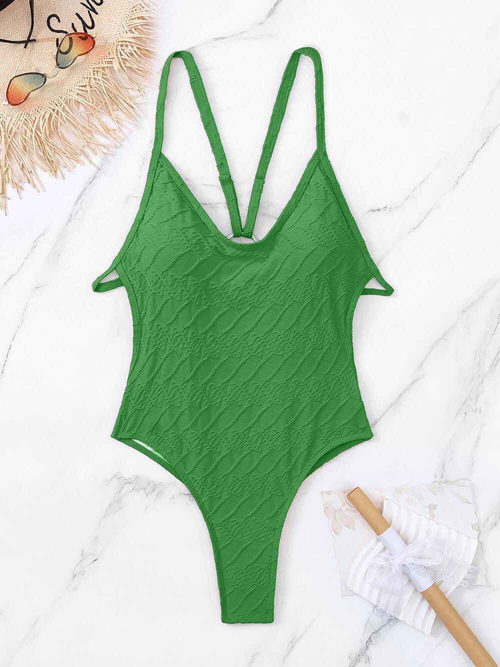 Traje de baño de una pieza con espalda descubierta Samantha