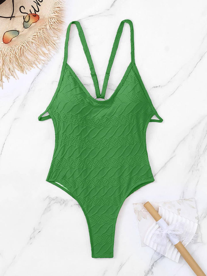 Traje de baño de una pieza con espalda descubierta Samantha