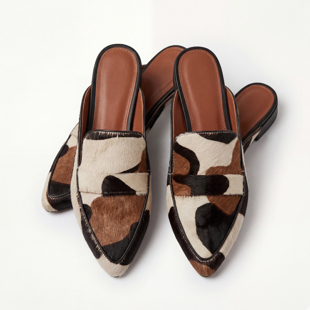 Mocasines BELMONTE con estampado abstracto