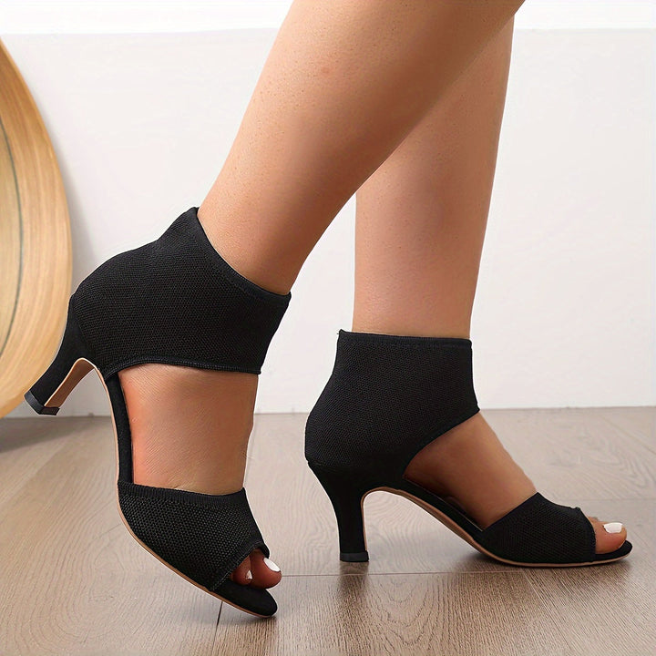 Camille | Stretch Comfort Heels