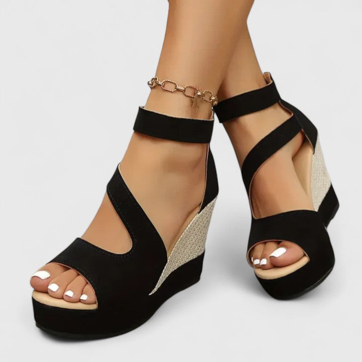 Zynavielle | Sandalias ortopédicas de cuña