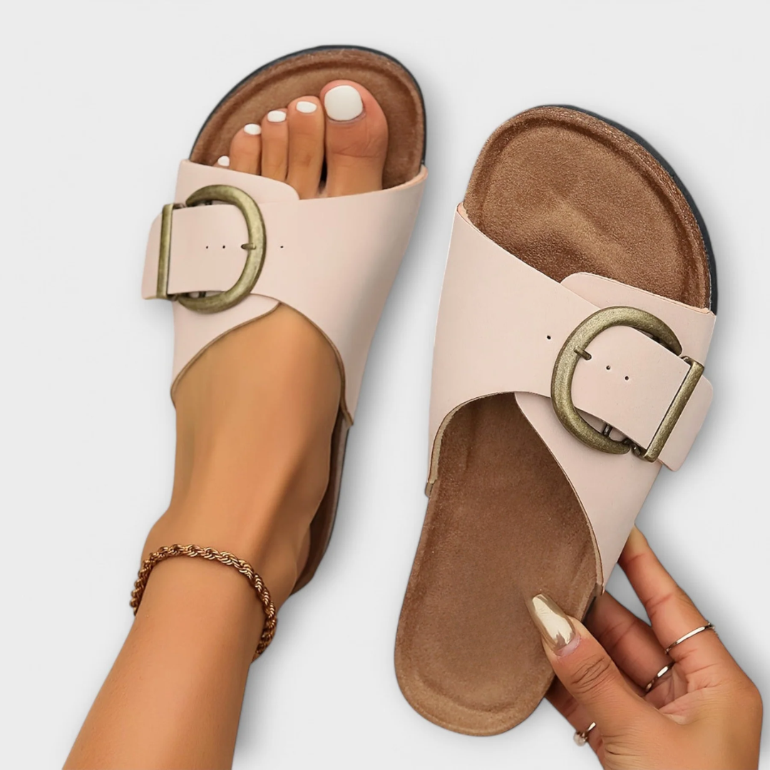 Eveline - Sandálias Slide com Suporte Suave