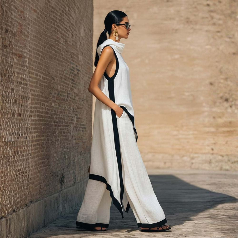 Leonora | Traje elegante de lino