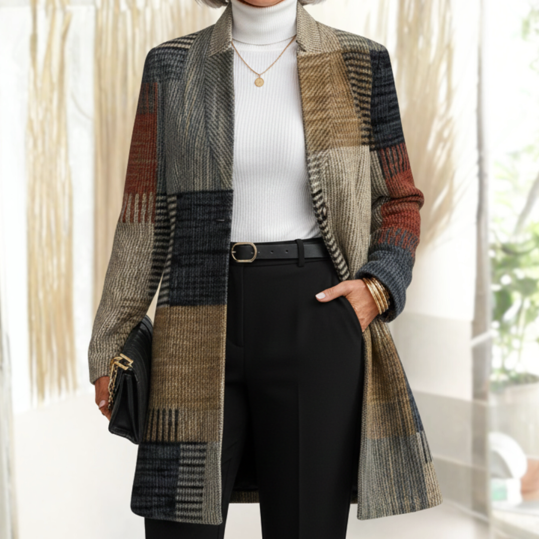 Jill - Blazer estampado elegante