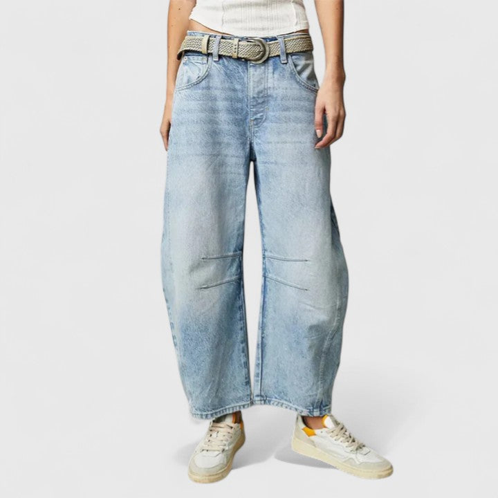 Rain | Pantalon confortable à jambes larges