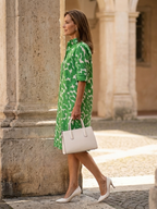 Vestido Avanique | com estampa abstrata
