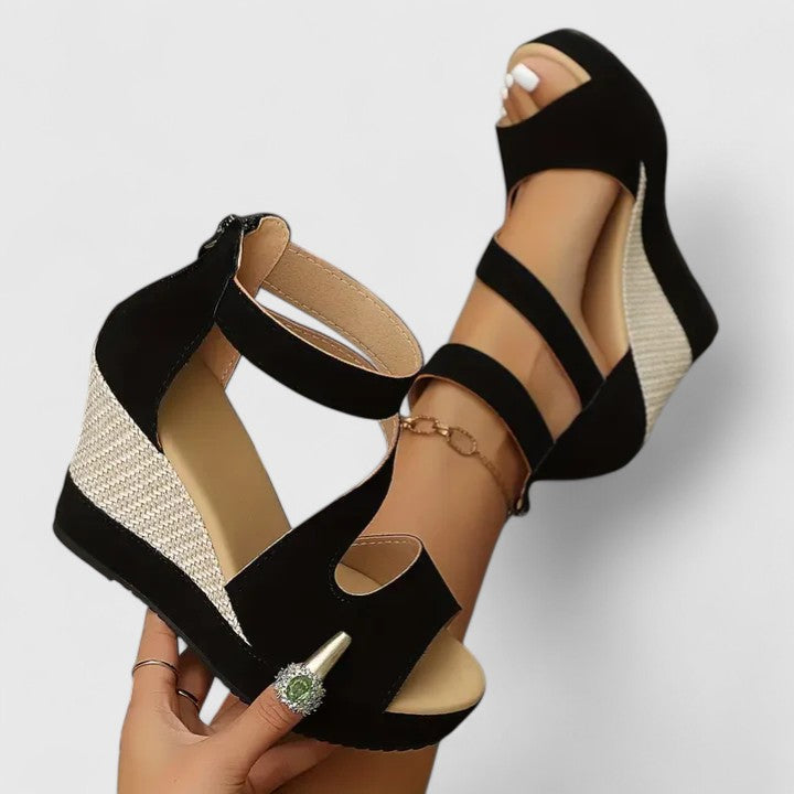 Zynavielle | Sandalias ortopédicas de cuña