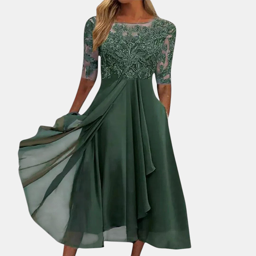 Rhonda™ | Vestido elegante de renda