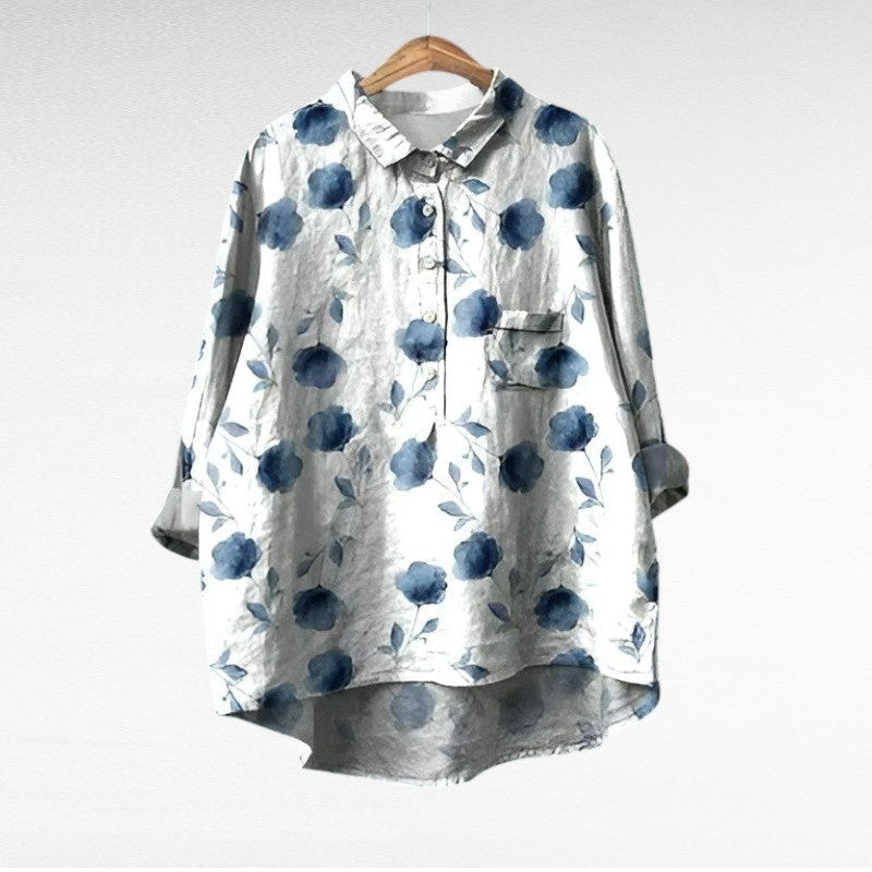 Aaliyah | Elegant Breezy Summer Blouse