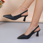 Sophia | Elegant Slingback Heels
