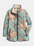 Elara | Chaqueta acolchada con estampado floral