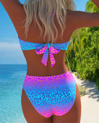 Sofie - Conjunto de bikini con cuello halter