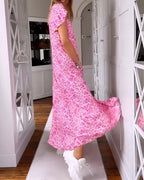 Glaiza | V-Neck Maxi Dress