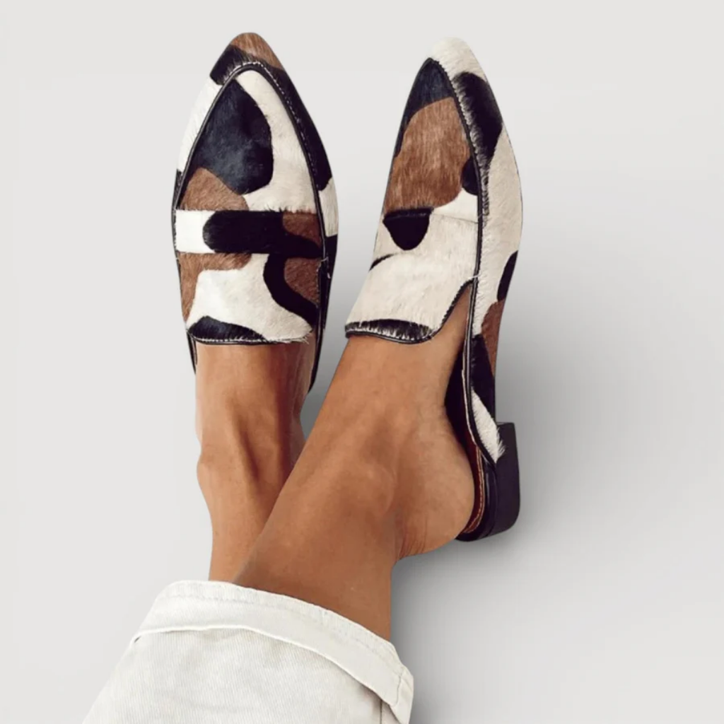 Mocasines BELMONTE con estampado abstracto