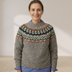 Everly | Pull en maille nordique traditionnelle