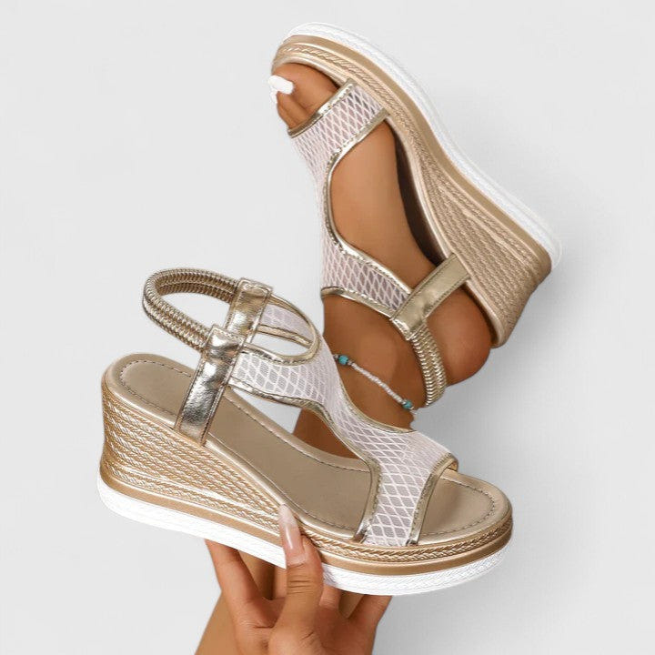 Jessica | Sandalias de cuña ortopédicas