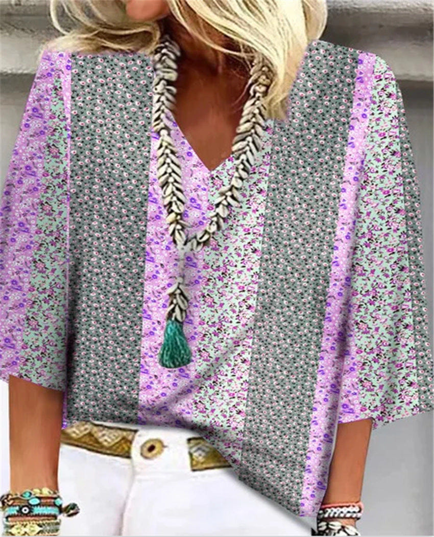 Anika | Blouse à fleurs légère
