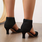 Camille | Stretch Comfort Heels