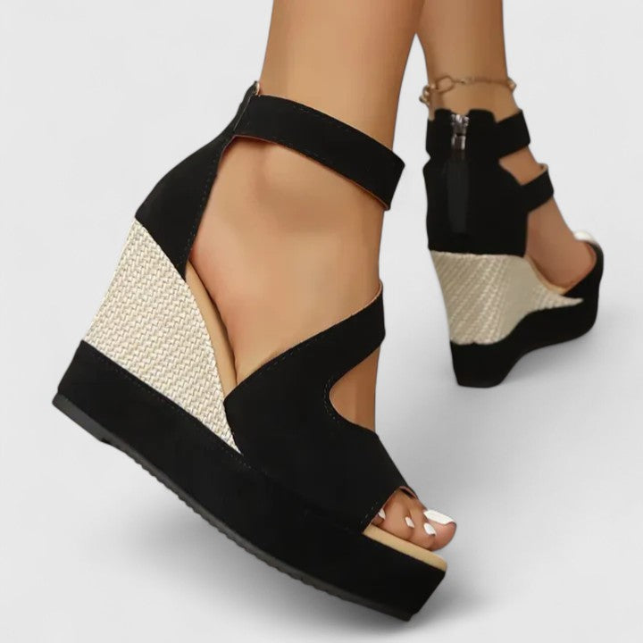 Zynavielle | Sandalias ortopédicas de cuña