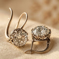 Boucles d’oreilles Cassiel Luxe en zircone argentée