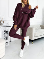 Conjunto de sudadera de tres piezas Sophie