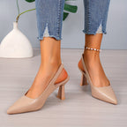 Sophia | Elegant Slingback Heels
