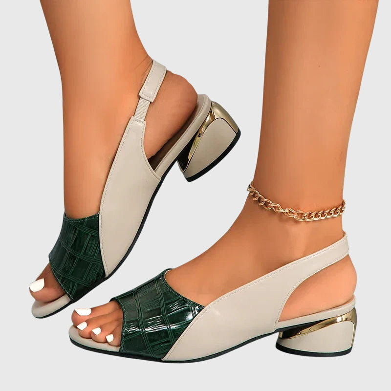 Whitney | Sandalias elegantes de cuero
