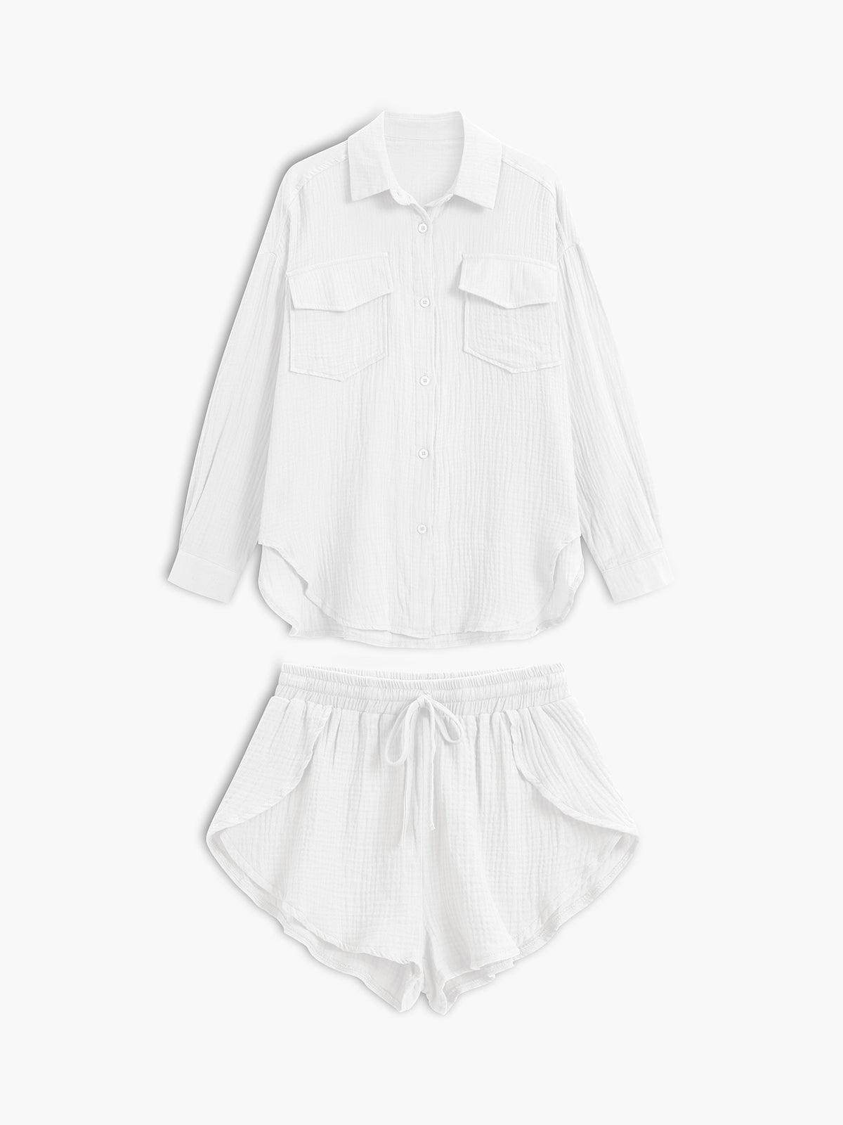 Conjunto minimalista de shorts Sofia