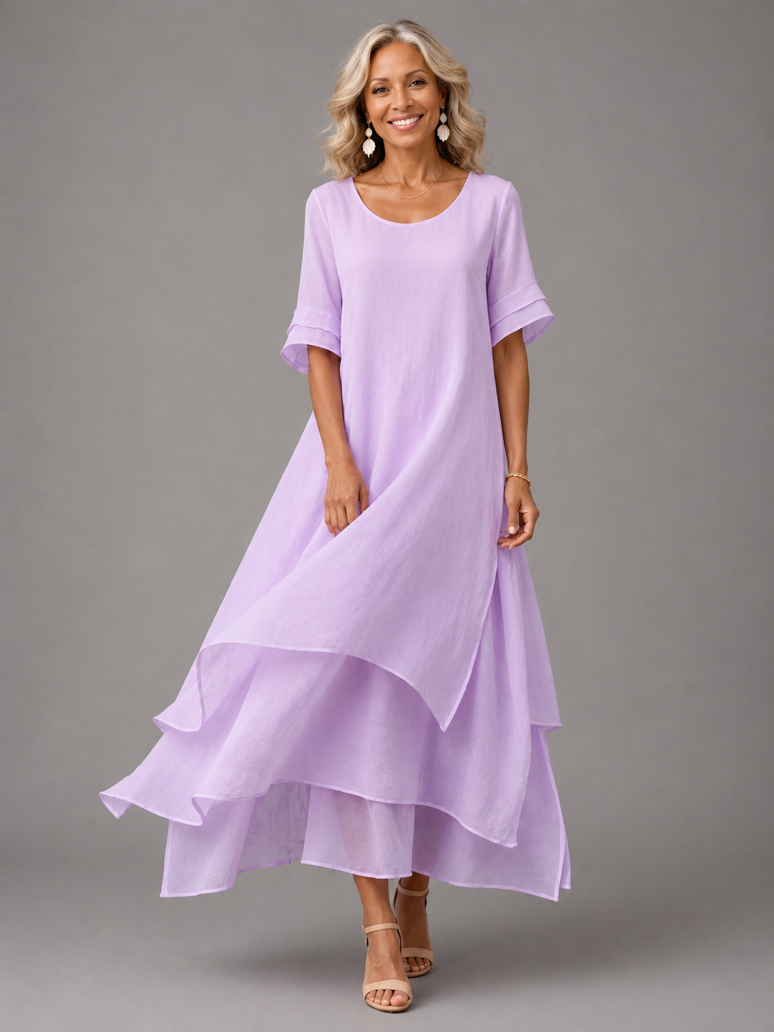 Liora | Vestido largo fluido y elegante