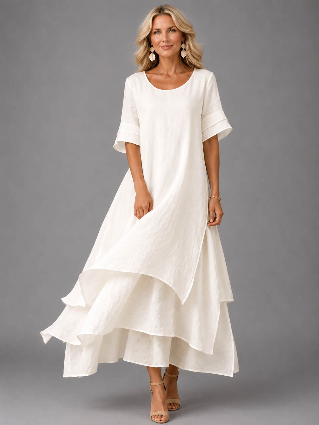 Liora | Vestido largo fluido y elegante