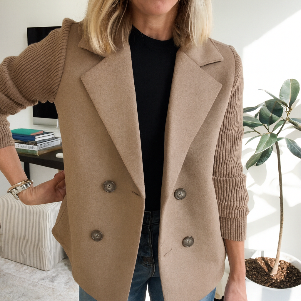 Abrigo blazer informal Sasha