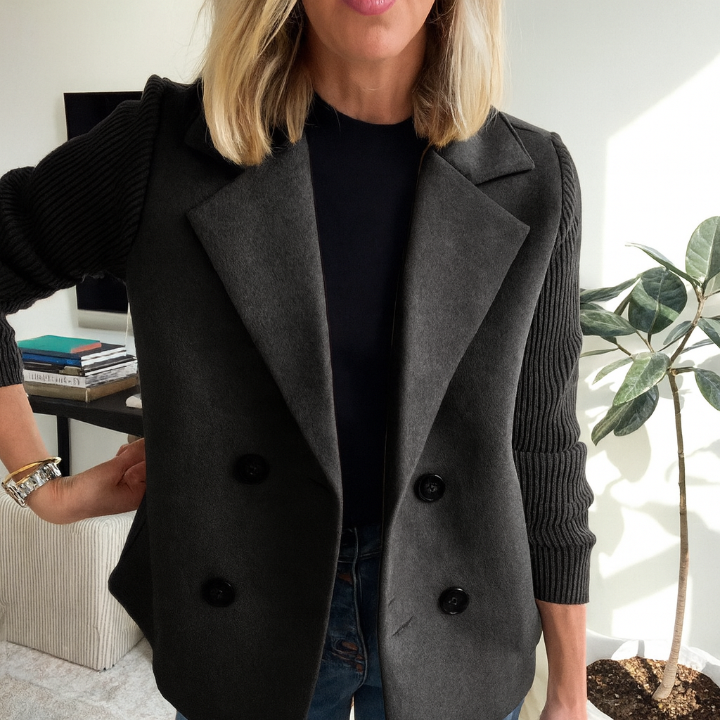 Abrigo blazer informal Sasha