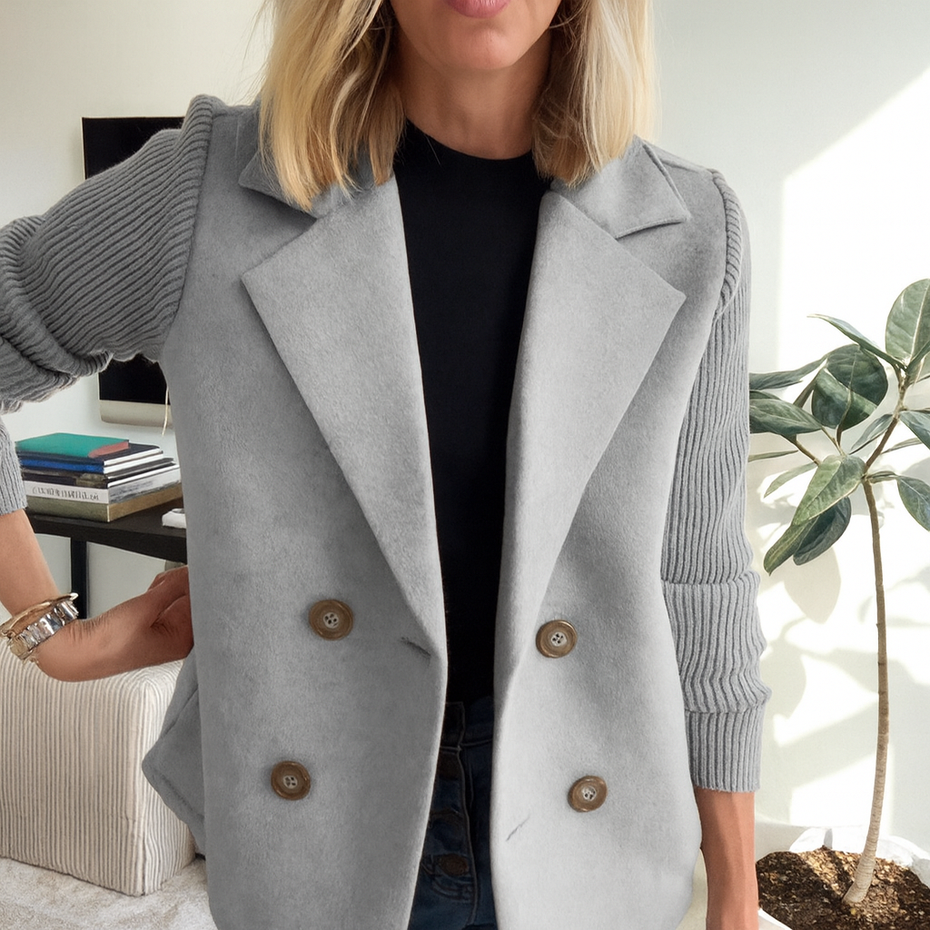 Abrigo blazer informal Sasha